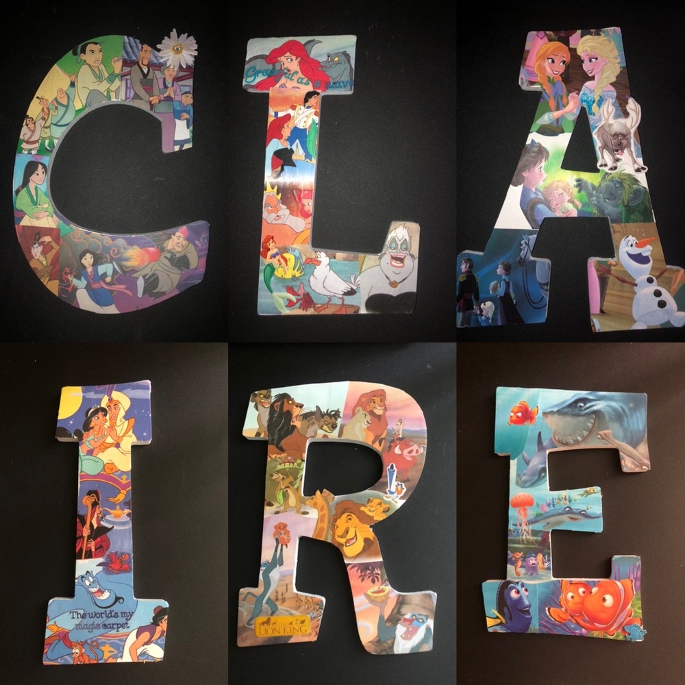 Custom Disney letters! NFS